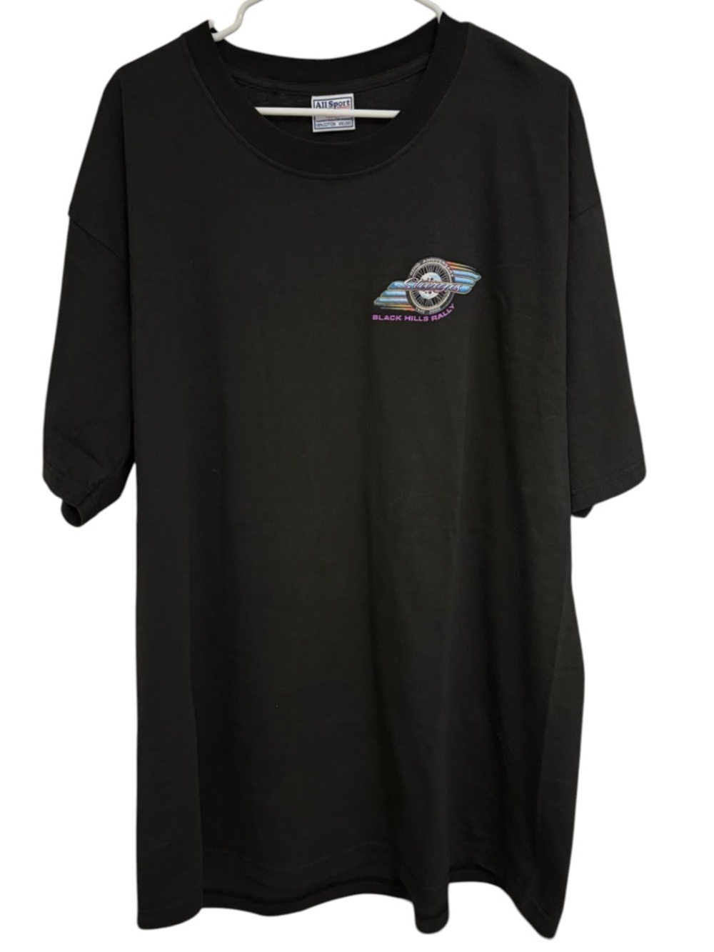 All Sport Sturgis Black Hills Rally Shirt 2XL Y2K Vintage 2002 Motorcycle Biker